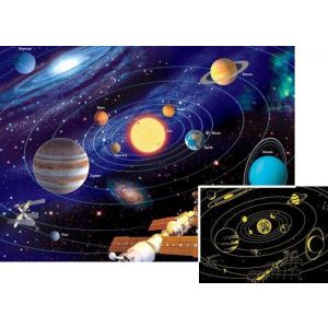 Image de Ravensburger Puzzle phosphorescent Star Line: Système Solaire 500 pièces