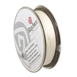 Rayher Fil de soie blanc 0,35 mm x 25 m