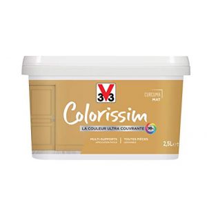 Image de V33 Peinture Colorissim mat curcuma