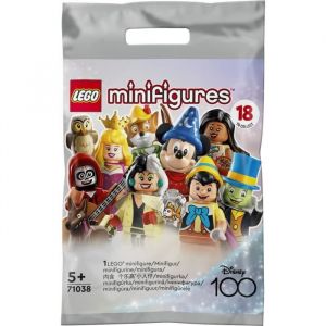 Lego 71038 - 1 sachet de minifigurine myst&egrave;re Disney 100 ans
