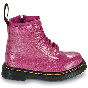 Dr. Martens Boots enfant 1460 T Fuchsia Silver Nebula Glitter Rose - Taille 23,24,25,26,27