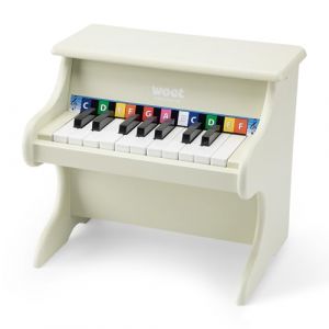 New Classic Toys Woet &ndash; Piano en Bois pour Enfants &ndash; Instrument de Musique &Eacute;ducatif avec 18 Touches &ndash; Jouet d&rsquo;&eacute;veil Musical &ndash; avec Livret de Chansons &ndash; &Agrave; Partir de 3 Ans &ndash; Cadeau Filles et Gar&ccedil;ons