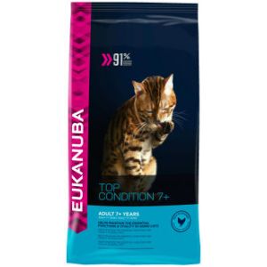 Image de Eukanuba Chat Senior Poulet & Foie 2Kg