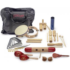 Stagg 058663 Junior Percussion Kit + Etui Marron