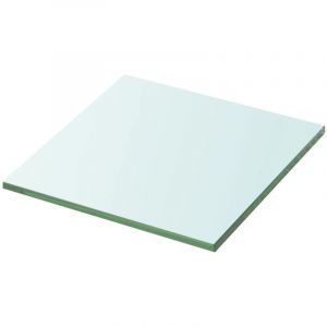 VidaXL Panneau pour étagère Verre transparent 20 x 20 cm