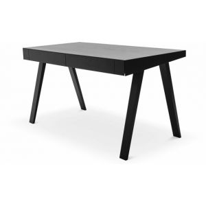 Emko Bureau en bois noir 140cm 4.9