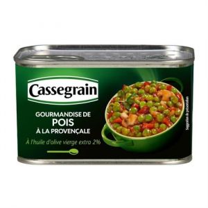 Cassegrain Gourmandise De Pois À La Provençale 375G - Lot De 4