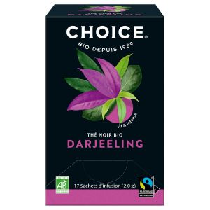 Choice Thé noir Darjeeling Bio 17 sachets