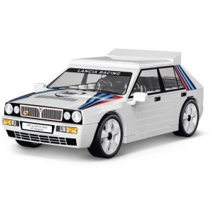 Cobi Jouet de construction - LANCIA DELTA INTG - 250 pi&egrave;ces - Blanc - A monter soi-m&ecirc;me
