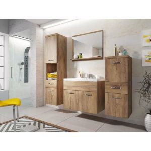 Shower design Ensemble CLAUDIA - meubles de salle de bain - effet bois