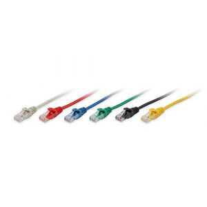 Digital data communications Equip - Cordon de raccordement - RJ-45 (M) pour RJ-45 (M) - 2 m - SF/UTP - CAT 5e - moulé - beige