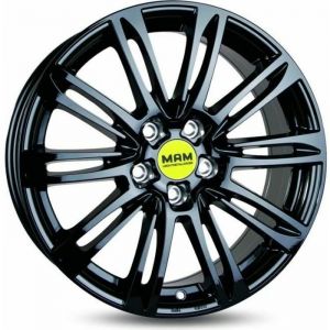 Mam JANTE 16" A4 7Jx16 5/108 ET38 alésage 72,6 BLACK PAINTED