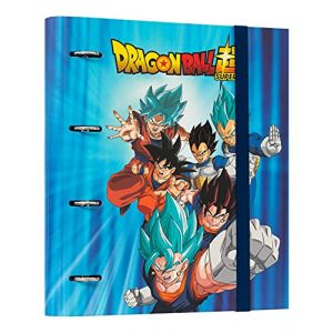 Grupo erik Classeur A4 4 Anneaux - Dragon Ball | Classeur Rigide 4 Anneaux, Format 27 x 32 cm | Fournitures Scolaire, Organiseurs, Fournitures de Bureau