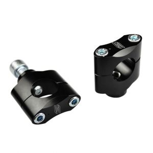 Pontet guidon moto + té de fourche Scar