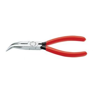 Image de Knipex Pince d'électronicien à becs courbés tête polie L.160mm coupe Ø fil dur 1,6mm