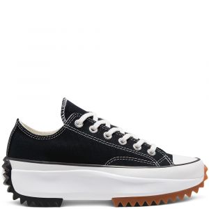 Converse Chaussures casual unisexes basses Run Star Hike OX Run Star Fundation +1 Noir - Taille 39