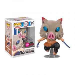 Funko Pop Animation: Demon Slayer - Inosuke Exclusive (Flocked)