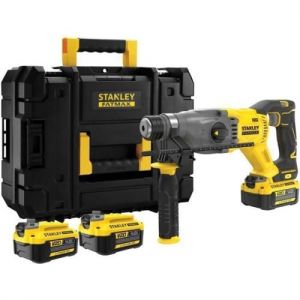 Stanley Perforateur Brushless SDS Plus 18V FatMa 2 Joules 2 Batteries 4.0Ah 3 Modes de