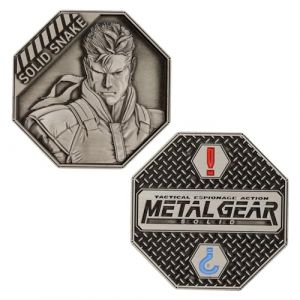 Fanattik Metal Gear Solid - Pi&egrave;ce De Collection Solid Snake Limited Edition