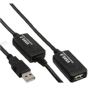 Inline 34614I - Rallonge USB 2.0 active type A/A 25 m