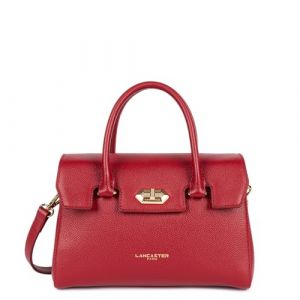 Lancaster Sac &agrave; main A rabat avec fermoir S Milano Cosmos 547-77 Carmin