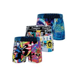 Lot De 3 Boxers Homme Pop Summer Art - Neuf