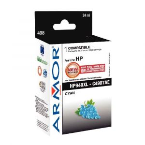 Image de Armor C4907AE - Cartouche Compatible HP 940XL cyan pour imprimante jet d'encre