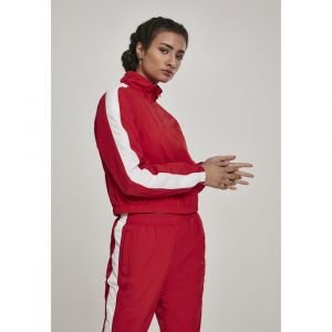 Urban classics Aux Femmes Parka à Rayures Urban Classic S Red / White
