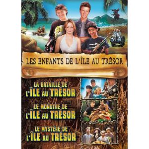 Coffret Les Enfants de l'île au trésor : Le Mystère de l'île au trésor + La Bataille de l'île au trésor + Le Monstre de l'île au trésor