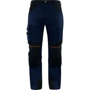 Delta Plus Pantalon stretch mach 5 v3 200 - 300 g m 7 et plus pantalon 1 pièce(s) marine/noir coton / polyester, polyamide / élasthanne, cordura pantalon mach5