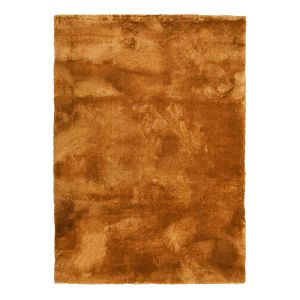 Image de The Deco Factory Tapis à poils longs extra-doux ocre 160x230