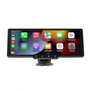 Avizar Écran Voiture Tactile 9.38'' pour CarPlay Android Auto sans fil Noir