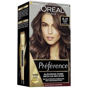 L'Or&eacute;al Paris Pr&eacute;f&eacute;rence Nr. 6.21 - Helles Perlmuttbraun farba do w?os&oacute;w 1 Stk
