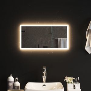 VidaXL Miroir de salle de bain à LED 30x60 cm