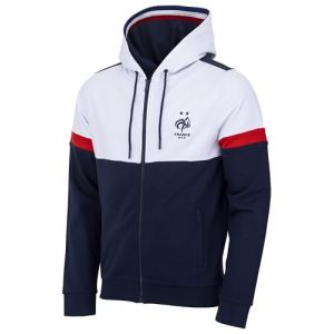 Fff Sweat zippé capuche Collection officielle Equipe de France de Football