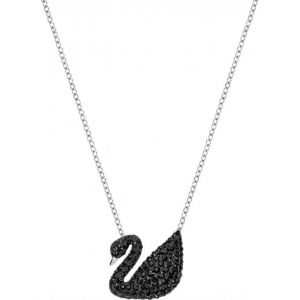 Image de Swarovski Collier et pendentif Bijoux 5347329 - Cygne Noir Serti Femme