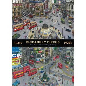 Gibsons Puzzle 1000 pièces : Piccadilly à travers les décennies