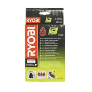 Ryobi SCS10A1 Set papiers abrasifs 10 pièces pour CCC1801MHG