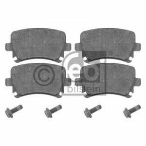 Image de Febi Bilstein Jeu de 4 plaquettes de frein à disque 16540