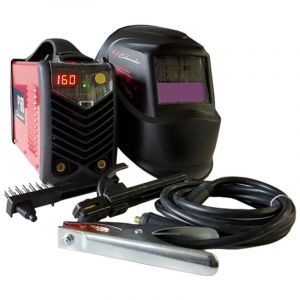 Image de Poste à souder Inverter 160A MMA TIG + Cagoule LCD 3 11 SCH AC R Professional