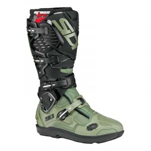 Sidi Bottes cross Crossfire 3 SRS army/noir- 42