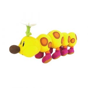 Image de Nintendo Together+ - Peluche Super Mario - Wiggler 14 cm, Marron et Jaune