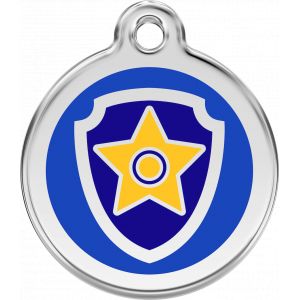Gloria Offre découverte -15 %: Paw Patrol Médaillon d'identité Chase 20 mm