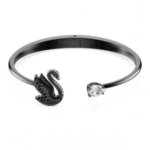 Swarovski Bracelet Femme Swan - 568874 noir,argent