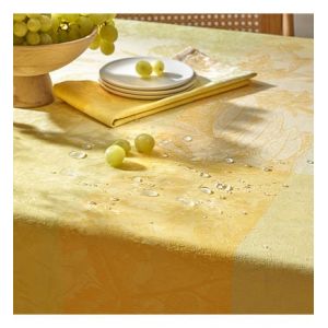 Nappe enduite pur coton Mille esprit jardin