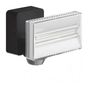 Hager Projecteur LED 20 W + détecteur, noir (EE643)