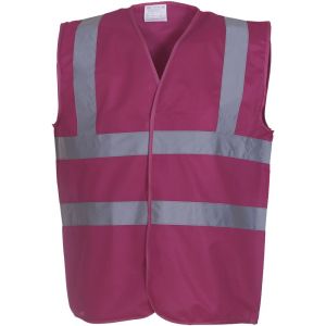 Yoko Gilet haute visibilité Fuschia S