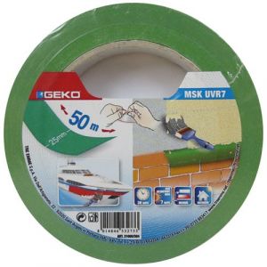 Image de Geko Adh&eacute;sif masquage tenue 7 jours - 25 mm x 50 m - vert