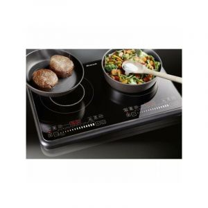 Brandt Plaque de cuisson - mobile electrique ti2fsoft table de cuisson posable 2 foyers a induction noir