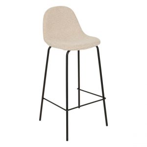 Tabouret de bar Vladi blanc